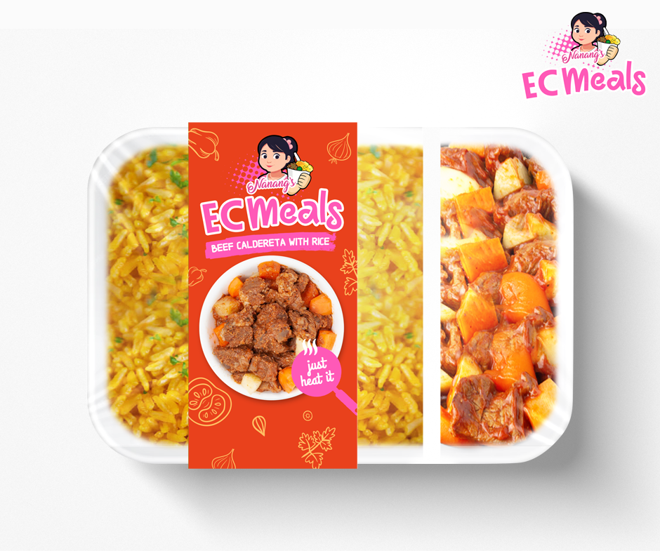 EC Meals Beef Caldereta 150g+Rice