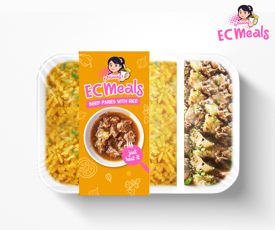 EC Meals Beef Pares 150g+Rice