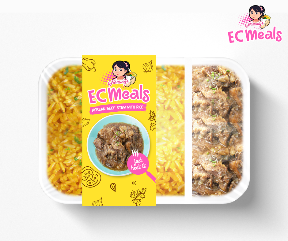 EC Meals Korean Beef Stew 150g+Rice