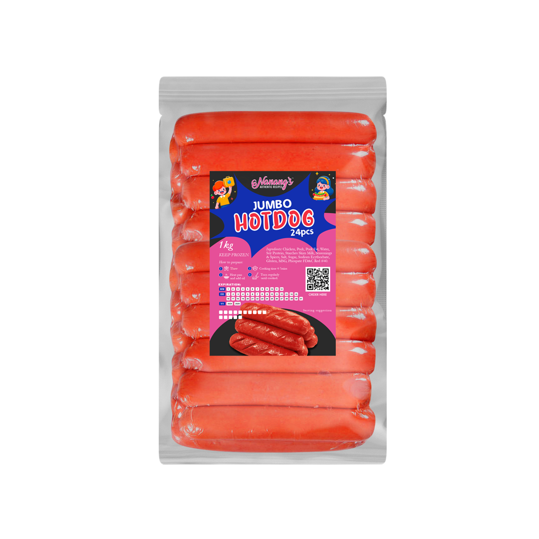 Nanangs Hotdog Jumbo 1kg