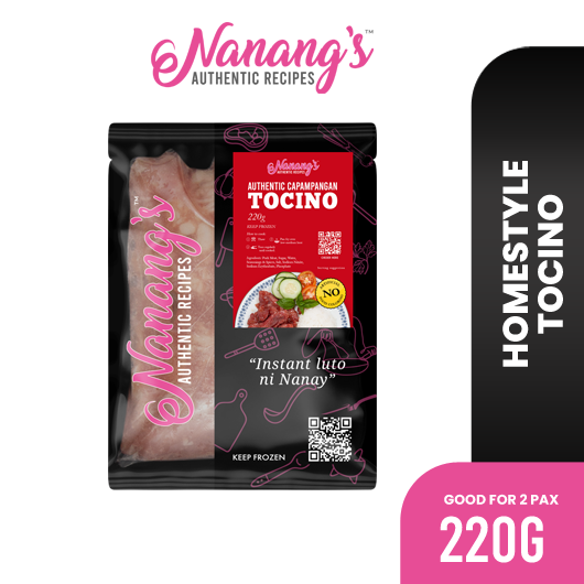 Nanang's Homestyle Tocino No Food Color 220g