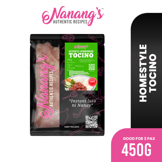 Nanang's Homestyle Tocino No Food Color 450g