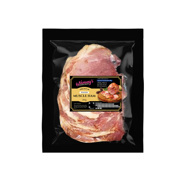 Nanang's Premium Sliced Muscle Ham 200g